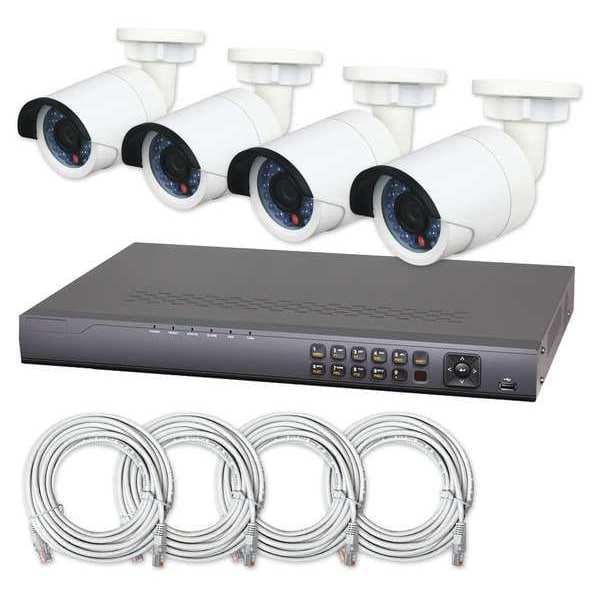 Lts NVR Camera Kit, Bullet, 2688(H) x 1520(V) - LTN0884K-4B