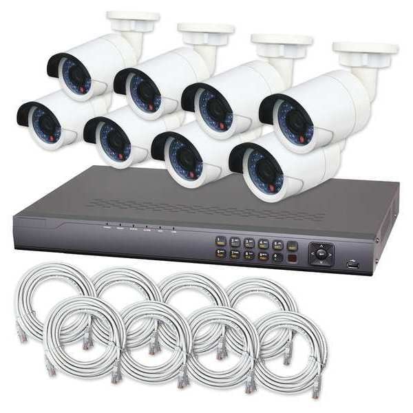 Lts NVR Camera Kit, 7.5W, 1920(H) x 1080(V) - LTN0162K-8B