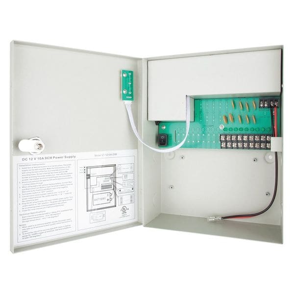 Vitek Power Supply, Output 12VDC, VA Rating 120 - VT-1210A-D9B