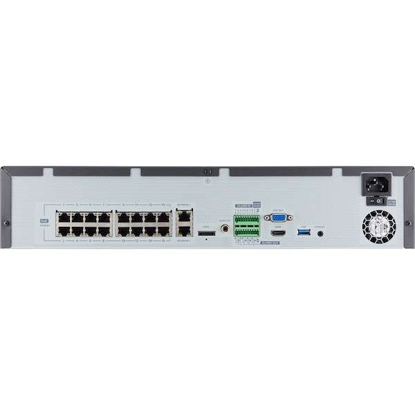 Hanwha Vision Nvr, 16Tb Raw, H.265/H.264/Mjpeg, Arb (Au - XRN-1610SA-16TB