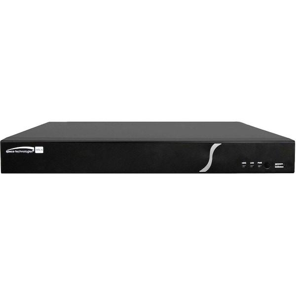Speco Technologies Speco H24HRLN Video Surveillance Station - Hybrid Digital Video Recorder - 4K Recording - H24HRLN
