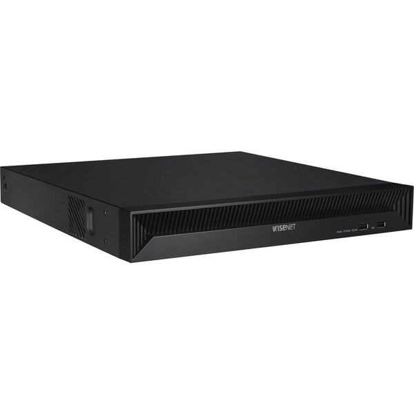 Hanwha Vision Wisenet 16 CH PoE NVR - 16 TB HDD - Network Video Recorder - HDMI - QRN-1630S-16TB