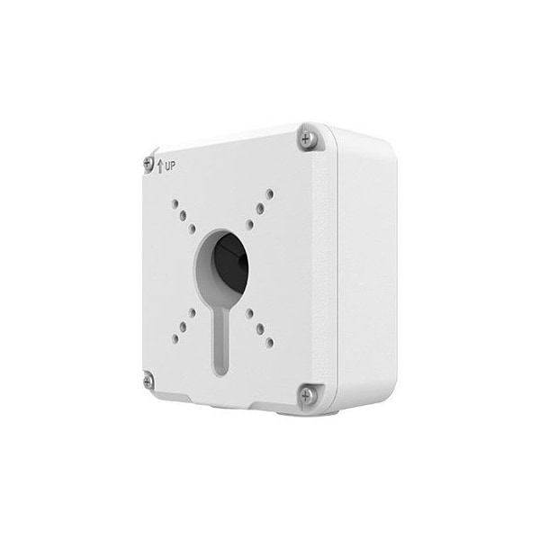 Uniview UVTC6.152.0979, Bullet Junction Box Support wiring from behind, 125mm-125mm-57mm, Casting - TR-JB07-D-IN