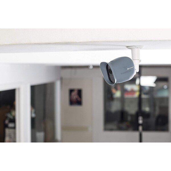 Wasserstein Camera Metal Wall Mount, Adjustable, Indoor/Outdoor, White, 2PK - METALMOUNTWHITE2USA