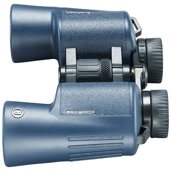 Bushnell 12x42mm H2O Binocular - Dark Blue Porro WP/FP Twist Up Eyecups - 134212R