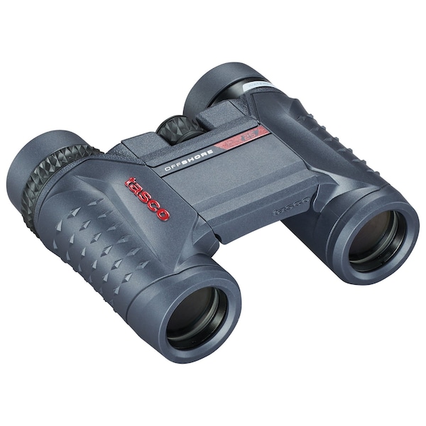 Tasco Offshore 12x 25mm Waterproof Folding Roof Prism Binoculars,  - 200122