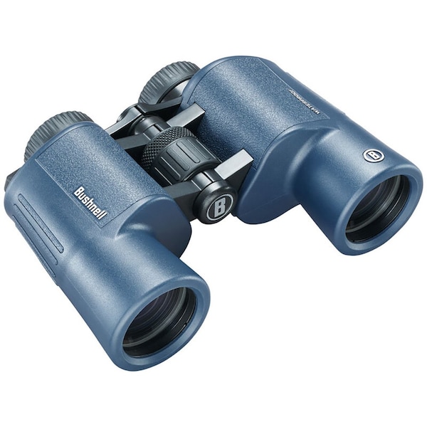 Bushnell 10x42mm H2O Binocular - Dark Blue Porro WP/FP Twist Up Eyecups - 134211R