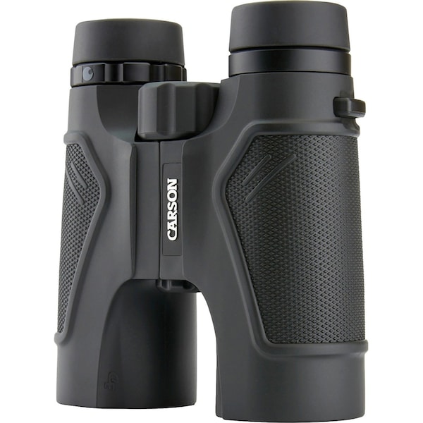 Carson General, Hunting, Nature Binocular, 8x Magnification, Roof Prism, 341 ft @ 1000 yd Field of View - TD-842ED