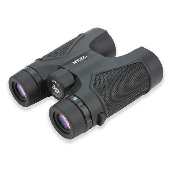 Carson General, Hunting, Nature Binocular, 8x Magnification, Roof Prism, 341 ft @ 1000 yd Field of View - TD-842ED