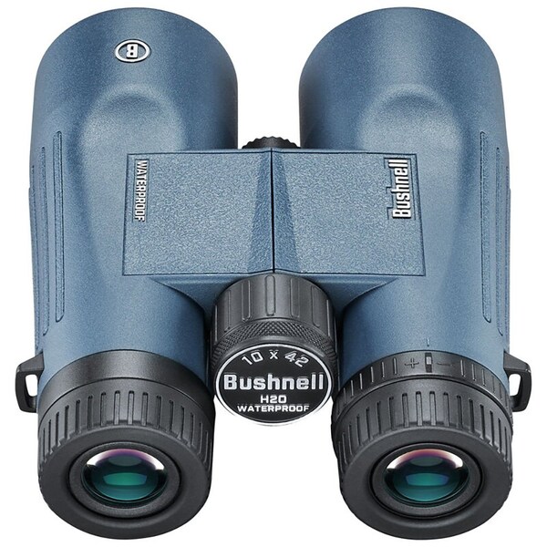 Bushnell 10x42mm H2O Binocular - Dark Blue Roof WP/FP Twist Up Eyecups - 150142R
