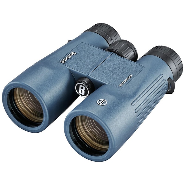 Bushnell 10x42mm H2O Binocular - Dark Blue Roof WP/FP Twist Up Eyecups - 150142R