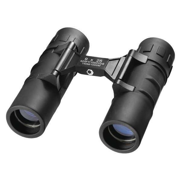 Barska General Binoculars, 9x Magnification, Roof Prism, 299 ft @ 1000 yd Field of View - AB10302
