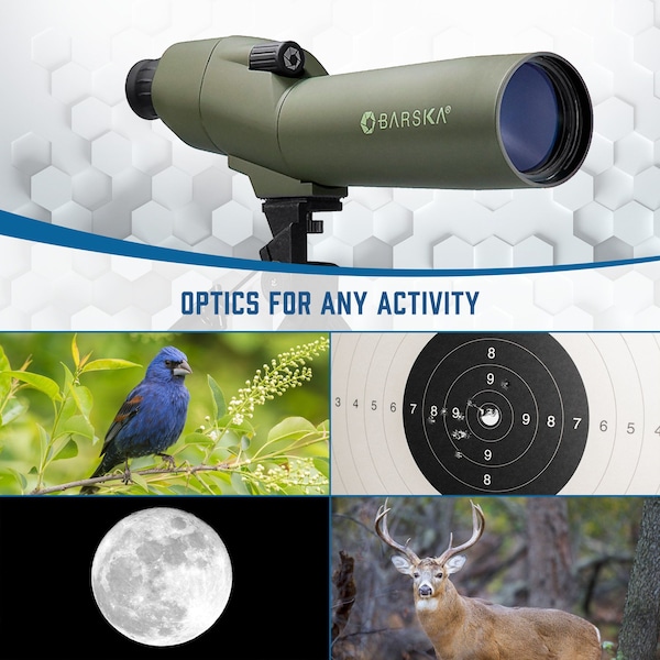 Barska 20-60x60mm Colorado Waterproof Spotting Scope Straight - CO11216