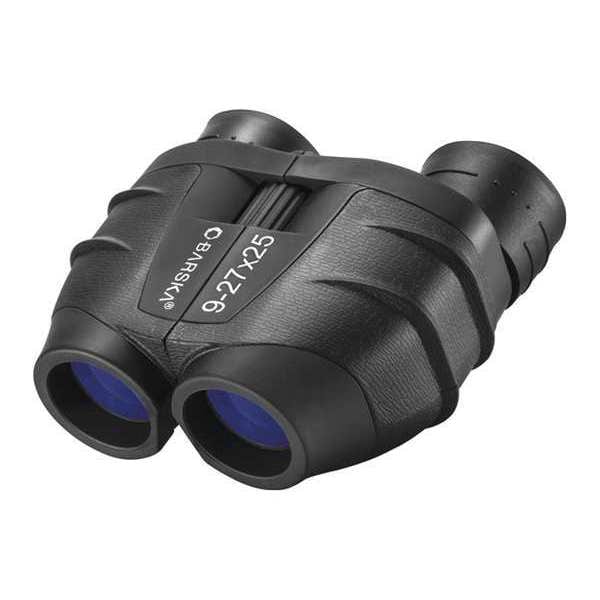Barska General Binoculars, 9x to 27x Magnification, Porro Prism, 230 ft @ 1000 yd Field of View - AB12542