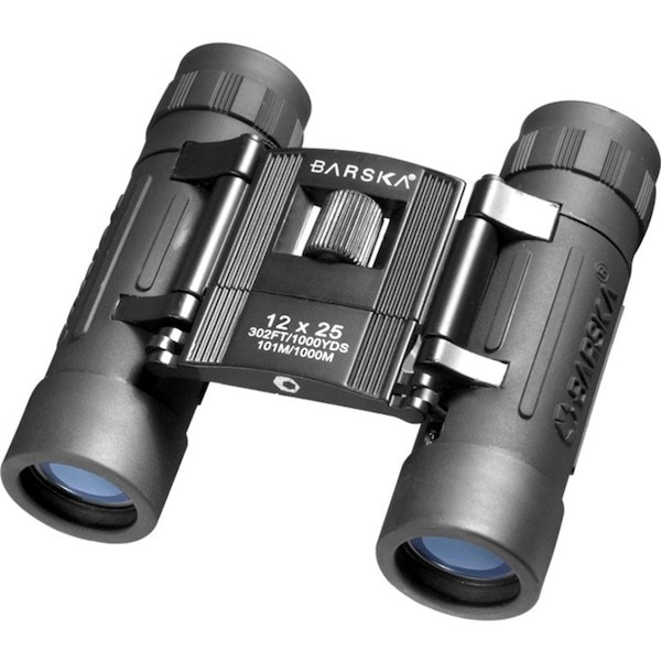 Barska General Binoculars, 12x Magnification, Roof Prism, 240 ft Field of View - AB10209