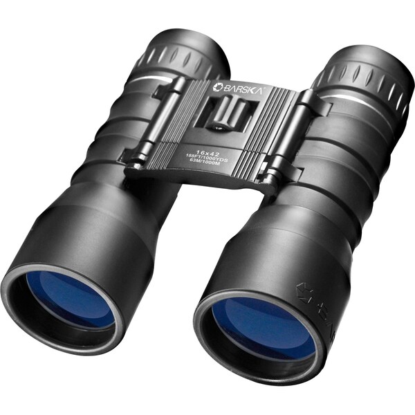 Barska General Binoculars, 16x Magnification, Roof Prism, 188 ft @ 1000 yd Field of View - AB11366