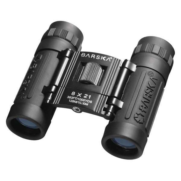 Barska General Binoculars, 8x Magnification, Roof Prism, 383 ft Field of View - AB10109