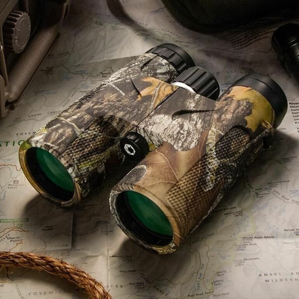 Barska Hunting Binoculars, 12x Magnification, Roof Prism, 275 ft @ 1000 yd Field of View - AB11848
