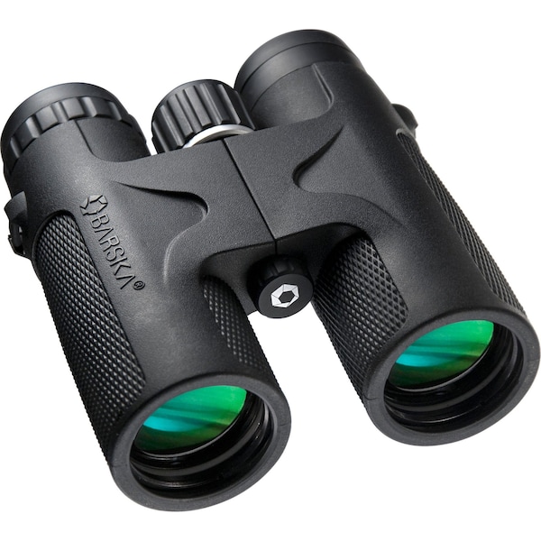 Barska Premium Binoculars, 12x Magnification, Roof Prism, 275 ft @ 1000 yd Field of View - AB11840