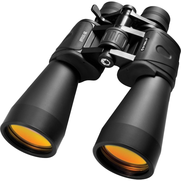 Barska General Binoculars, 10x to 30x Magnification, Porro Prism, 195 ft @ 1000 yd Field of View - AB10762