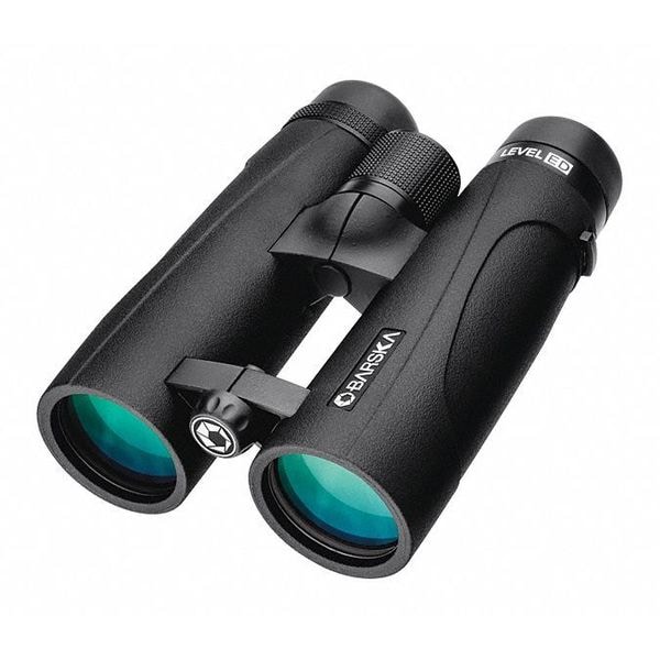 Barska Level ED Binocular, 10x Magnification, Bak-4 Roof Prism, 341 ft @ 1000 yd Field of View - AB12804