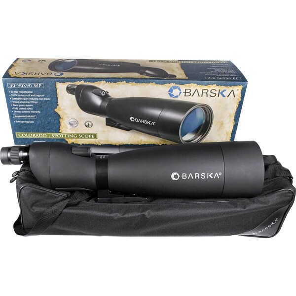 Barska 30-90x90mm Colorado Waterproof Straight Spotting Scope - CO11218