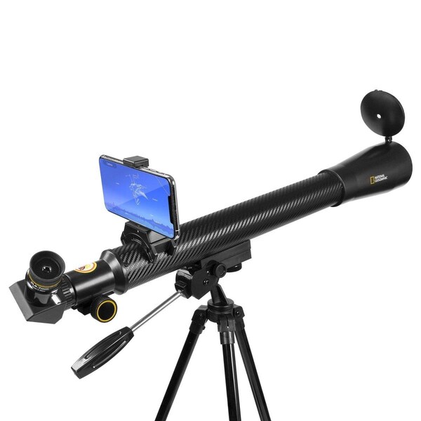 National Geographic 50 mm StarApp Refractor Telescope with Astronomy App - 80-30050