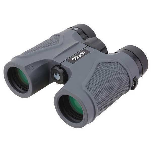 Carson General, Hunting, Nature Binocular, 8x Magnification, Roof Prism, 392 ft @ 1000 yd Field of View - TD-832