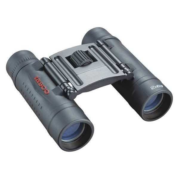 Tasco Compact Binoculars, 12x Magnification, Roof Prism, 288 ft @ 1000 yd Field of View - 178125