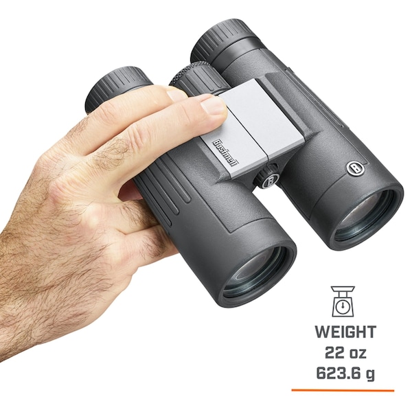 Bushnell Binocular, 10x Magnification, BK7; Roof Prism - PWV1042