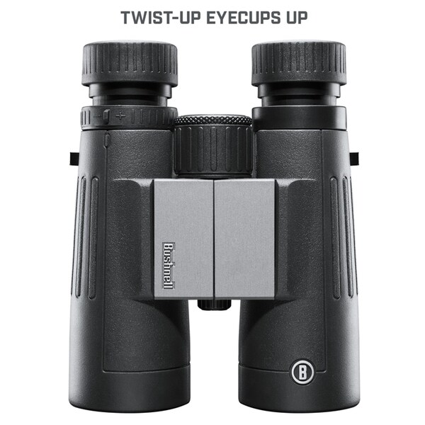Bushnell Binocular, 10x Magnification, BK7; Roof Prism - PWV1042