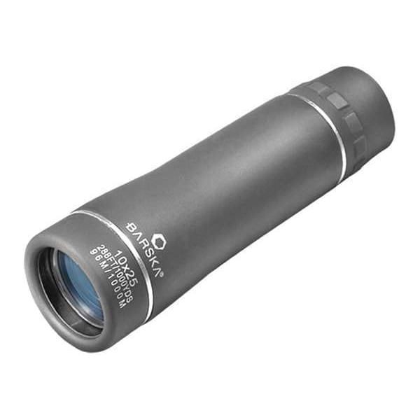 Barska General Monoculars, 10x Magnification, Roof Prism, 288 ft @ 1000 yd Field of View - AA10196