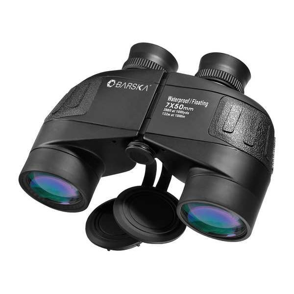 Barska Boating Binoculars, 7x Magnification, Porro Prism, 395 ft @ 1000 yd Field of View - AB11610