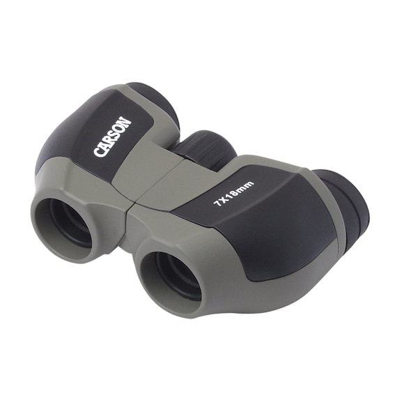 Carson General Binocular, 7x Magnification, Porro Prism, 489 ft @ 1000 yd Field of View - JD-718