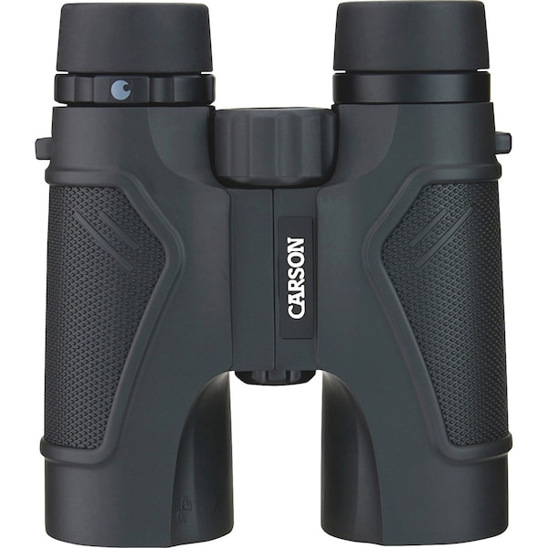 Carson General, Hunting, Nature Binocular, 10x Magnification, Roof Prism, 314 ft @ 1000 yd Field of View - TD-042ED