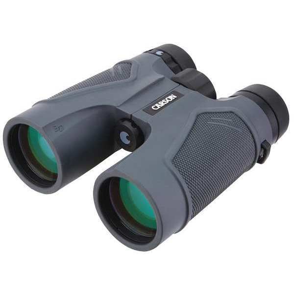 Carson General, Hunting, Nature Binocular, 10x Magnification, Roof Prism, 314 ft @ 1000 yd Field of View - TD-042