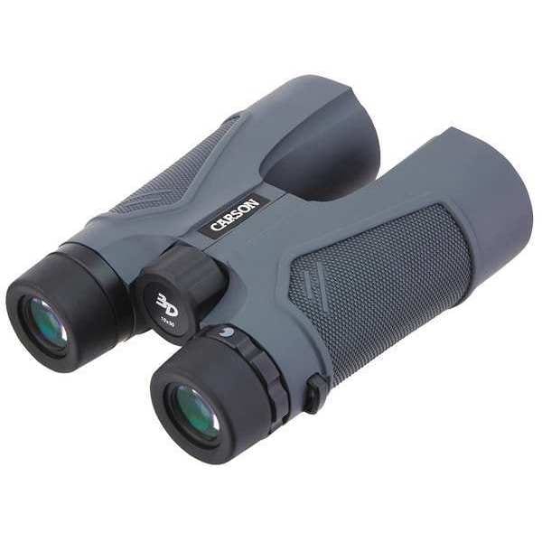 Carson General, Hunting, Nature Binocular, 10x Magnification, Roof Prism, 262 ft @ 1000 yd Field of View - TD-050