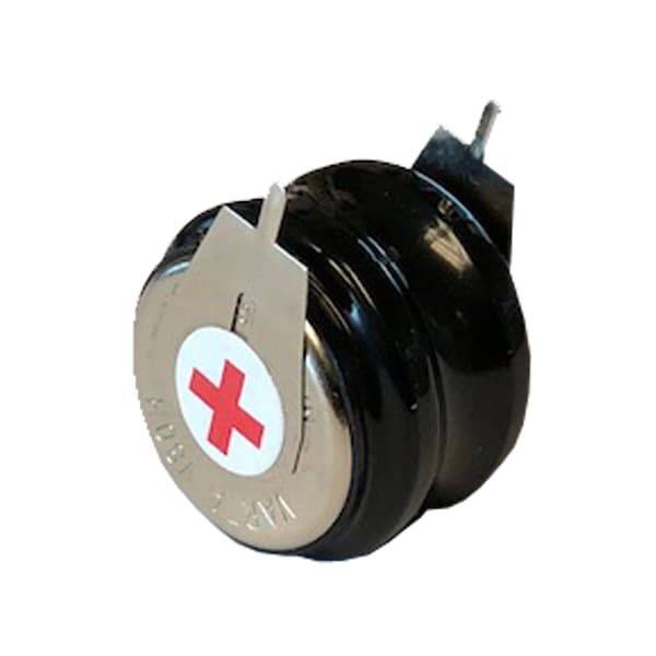 Exell Battery 2.4V 80mAh Battery 2 Pin 55608302060 for alarm system, consumer device - 2/V80H-2P