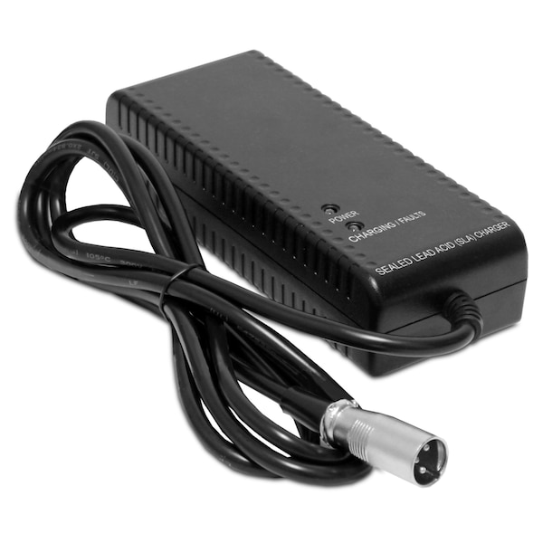 Upg 24V 35AH 3Stage AGMGEL Charger w USA Cordset  recommended for medical mobilty charging - 24BC3500T-4 USA