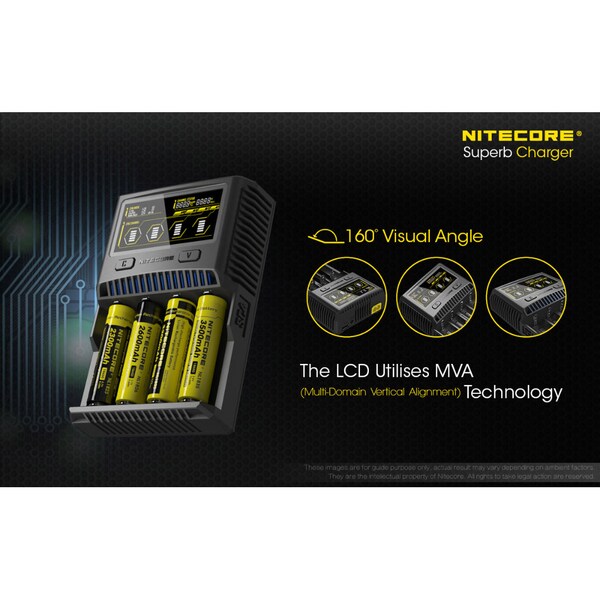 Nitecore SC4 Superb Charger 4-slot Battery Charger - SC4