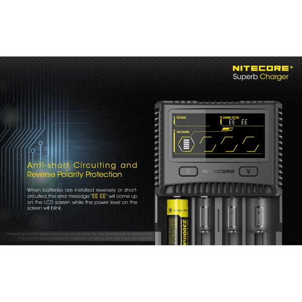 Nitecore SC4 Superb Charger 4-slot Battery Charger - SC4