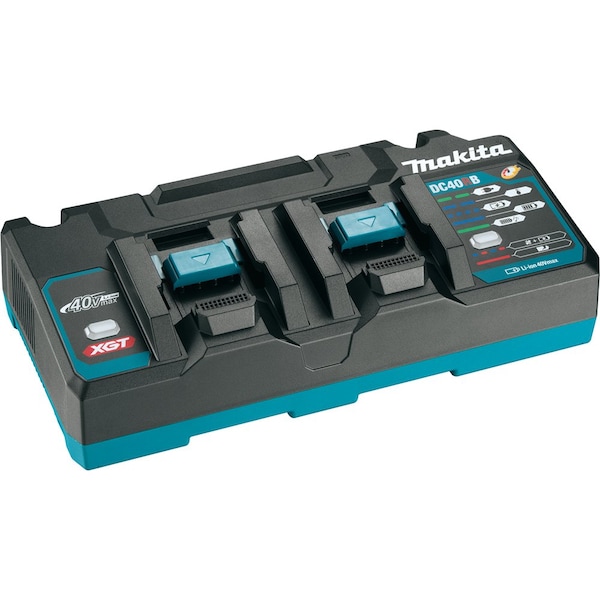 Makita Dual Port Battery Charger, Li-Ion, 40V - DC40RB