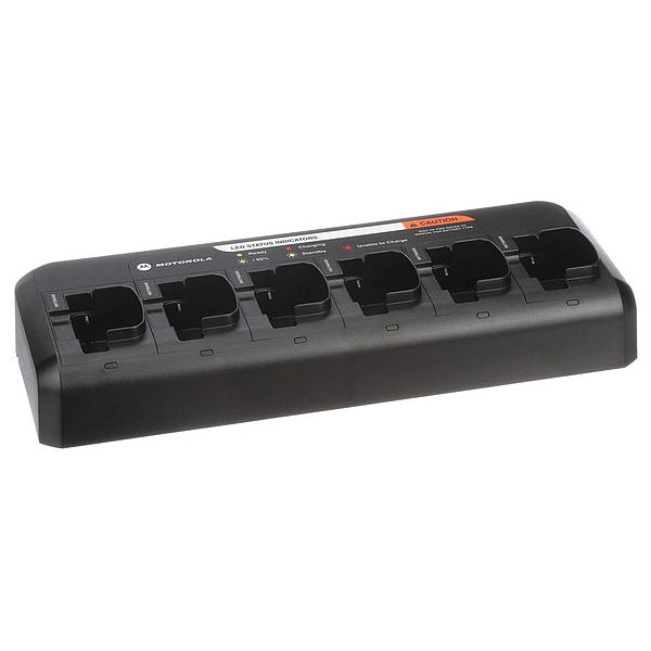 Motorola Multi Unit Charger, 6 Unit, 110 to 240VAC - PMLN6588A