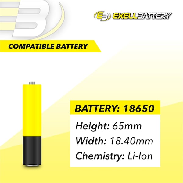 Exell Battery Universal Single Slot Li-Ion Charger for 18650 Assembly Cells - EB-TL-LIONC