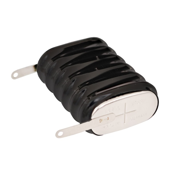Exell Battery 6/V150H 7.2V 150mAh NiMH Battery with Tabs 55615306060 - 6/V150H-TABS