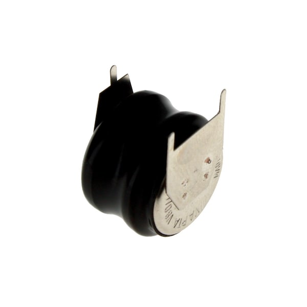 Exell Battery 2/V80H 3 Pin 2.4V 80mAh Battery 55608302059 for RTC, MBU, Removable Flashlight - 2/V80H-3P