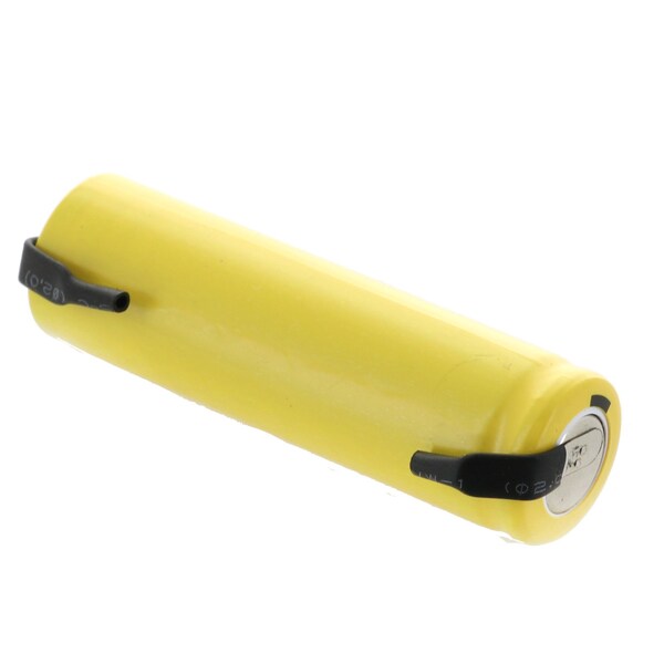Exell Battery AA 1.2V 1000mAh Rechargeable Battery w/Tabs for LED Lights, Hobby, Alarms - EBC-308-1