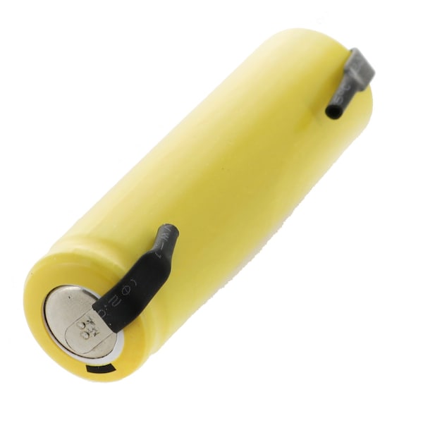 Exell Battery AA 1.2V 1000mAh Rechargeable Battery w/Tabs for LED Lights, Hobby, Alarms - EBC-308-1