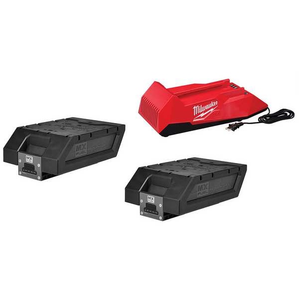 Milwaukee Tool MX FUEL REDLITHIUM XC406 Battery and Charger Expansion Kit - MXFC-2XC