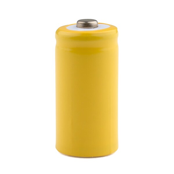 Exell Battery 2/3AA 1.2V 400mAh Button Top Rechargeable Battery for DIY, Radios, Power Packs - EBC-304